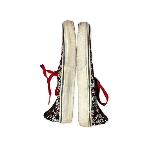 Vans Off The Wall Hello Kitty Red Black White Low Special Collaboration Size 7 - Picture 6 of 12